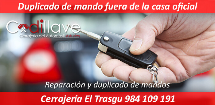 duplicado mando vehiculo