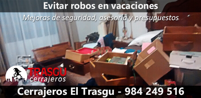 evitar robo vacaciones
