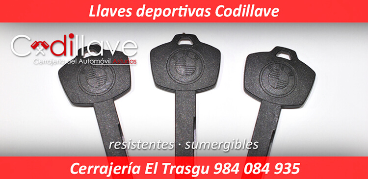 Llave deportiva impermeable