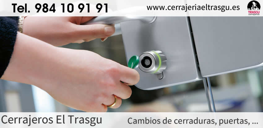 CAMBIAR cerraduras y puertas por cerrajeros Asturias