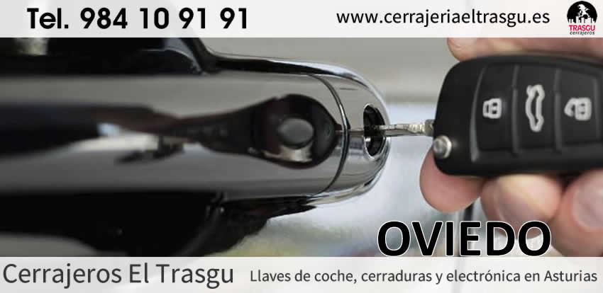autocerrajeros llaves coche OVIEDO cerraduras electronica el trasgu