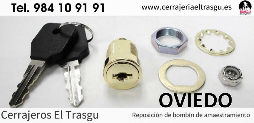 AMAESTRAMIENTOS OVIEDO reposición de bombín amaestramientos reemplazo bombin el trasgu oviedo
