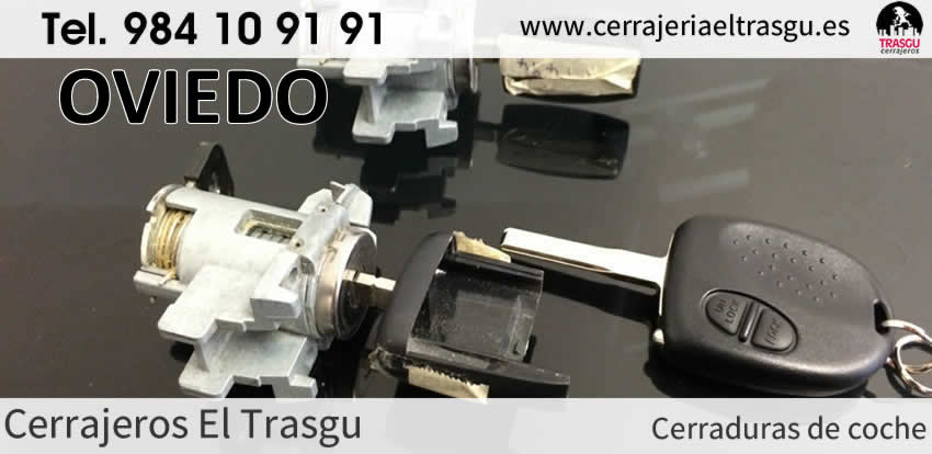 CERRADURAS de COCHE en OVIEDO: reparación y venta cerraduras de coche el trasgu oviedo