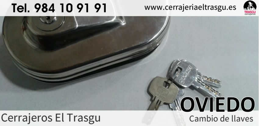 CAMBIO de llaves como cerrajeros en OVIEDO cerrajeros cambio llaves el trasgu oviedo