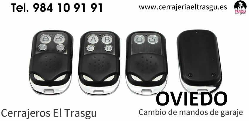 cerrajeros cambio mando garaje el trasgu oviedo