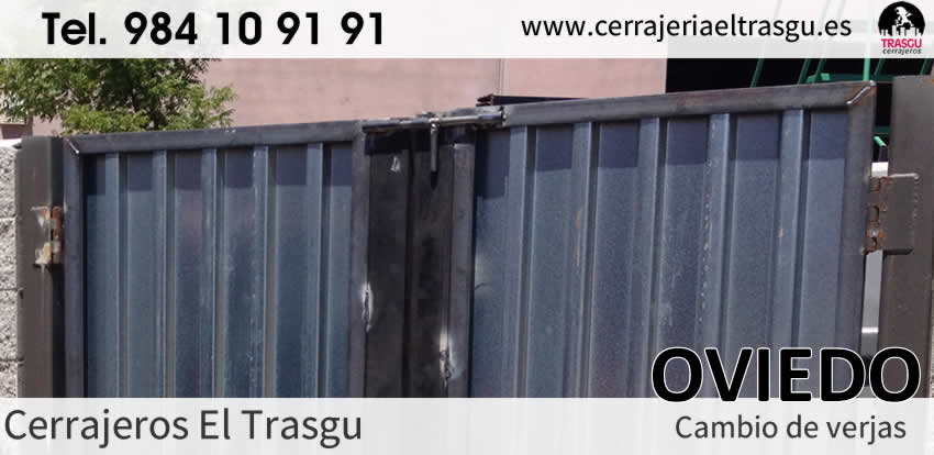 cerrajeros cambio verjas el trasgu oviedo