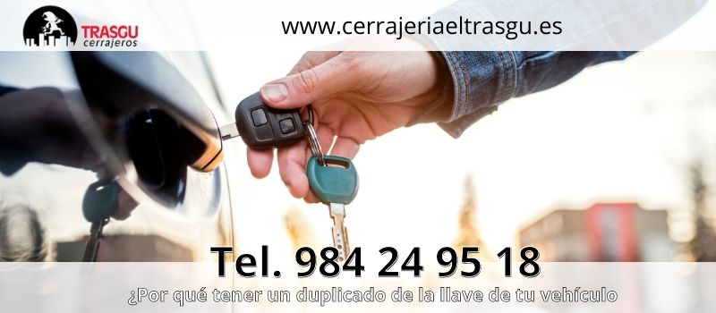 Duplicado de llaves de vehículo en Oviedo desde Cerrajería El Trasgu