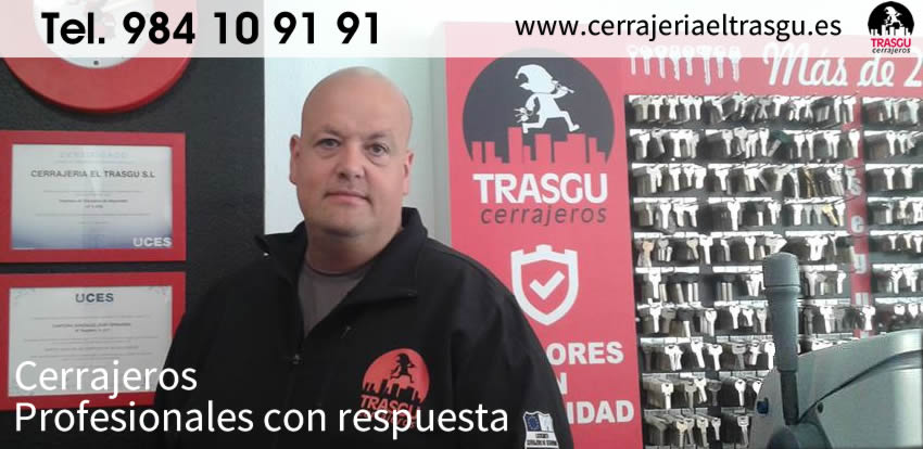 cerrajeros profesionales con respuesta el trasgu