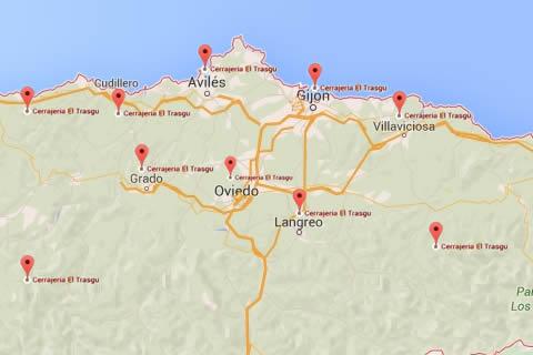 cerrajeros trasgu cercanos maps