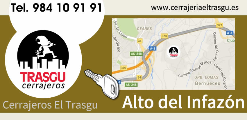 cerrajeros Alto del Infanzón Gijón el trasgu cerrajeros Alto del Infanzón el trasgu