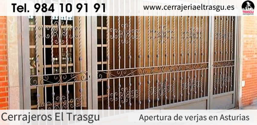 APERTURA de verjas con cerrajeros en Gijón APERTURA de verjas con cerrajeros en Gijón