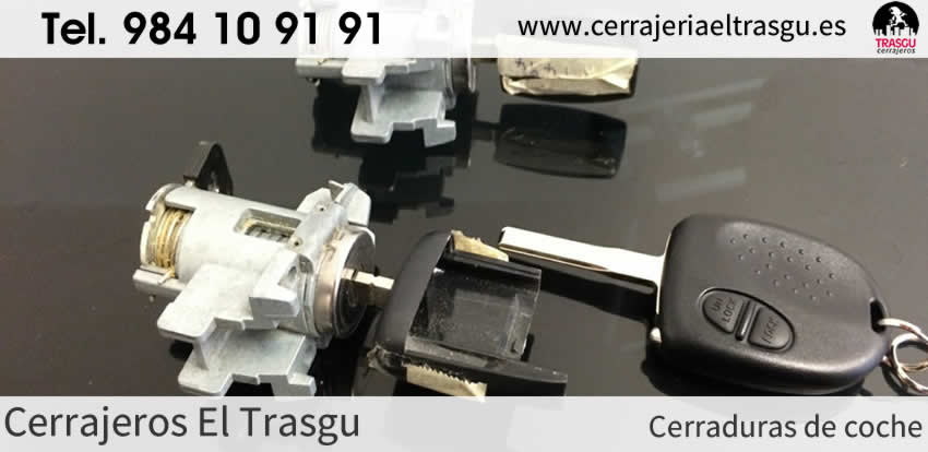 CERRADURAS de COCHE en Asturias: reparación y venta 