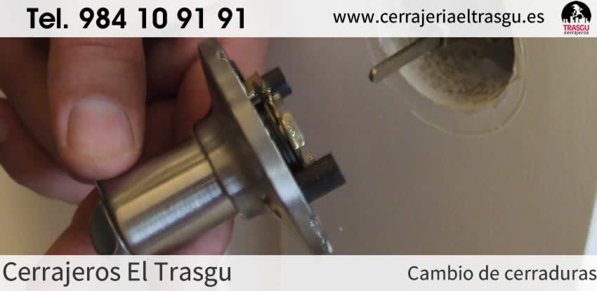 CAMBIAR cerraduras y bombines en Asturias