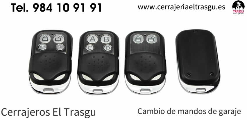 CAMBIO de mandos de garaje en Asturias