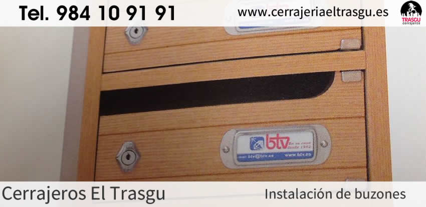 Instalación de BUZONES en Asturias con precio