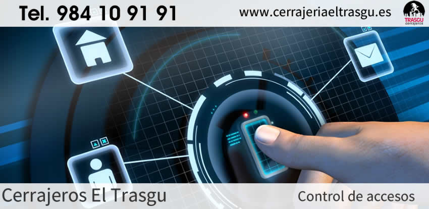 CONTROL de ACCESOS para empresas y hogar en Gijon