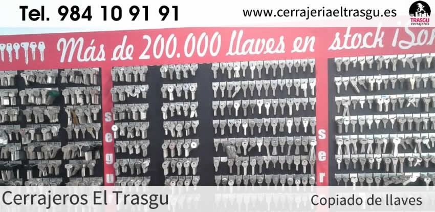 Duplicado de LLAVES copias en Asturias