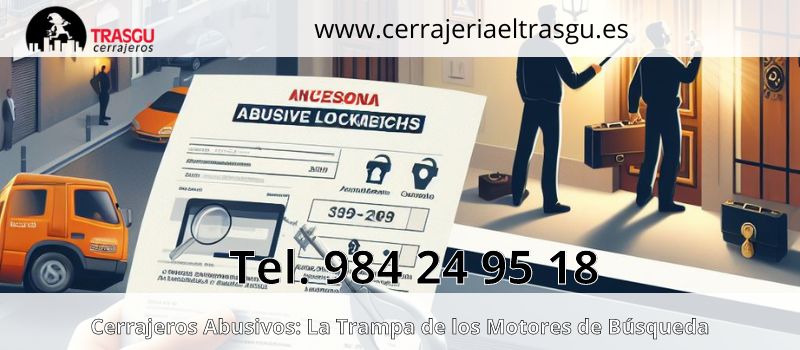 Las tramas de cerrajeros abusivos de Oviedo en Internet representan una grave amenaza para los consumidores Las tramas de cerrajeros abusivos de Oviedo en Internet representan una grave amenaza para los consumidores